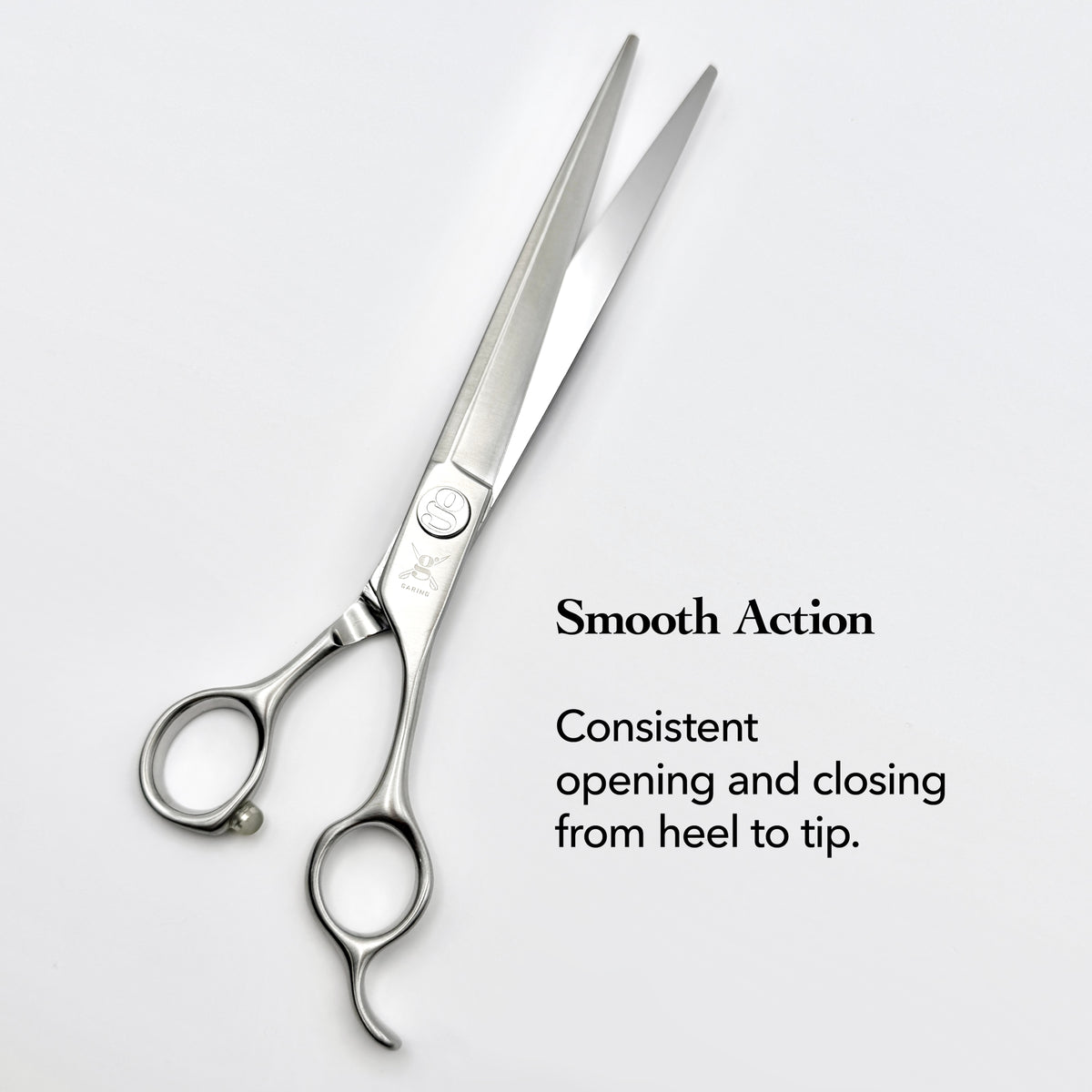 GARING 7.5” Power Straight Pet Grooming Shears