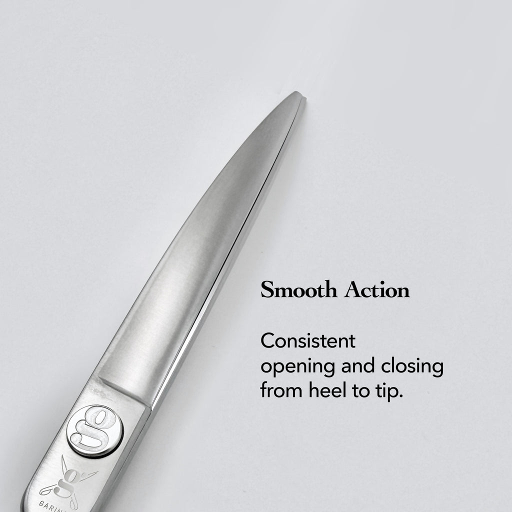 GARING 7” Power Curved Pet Grooming Shears 15°