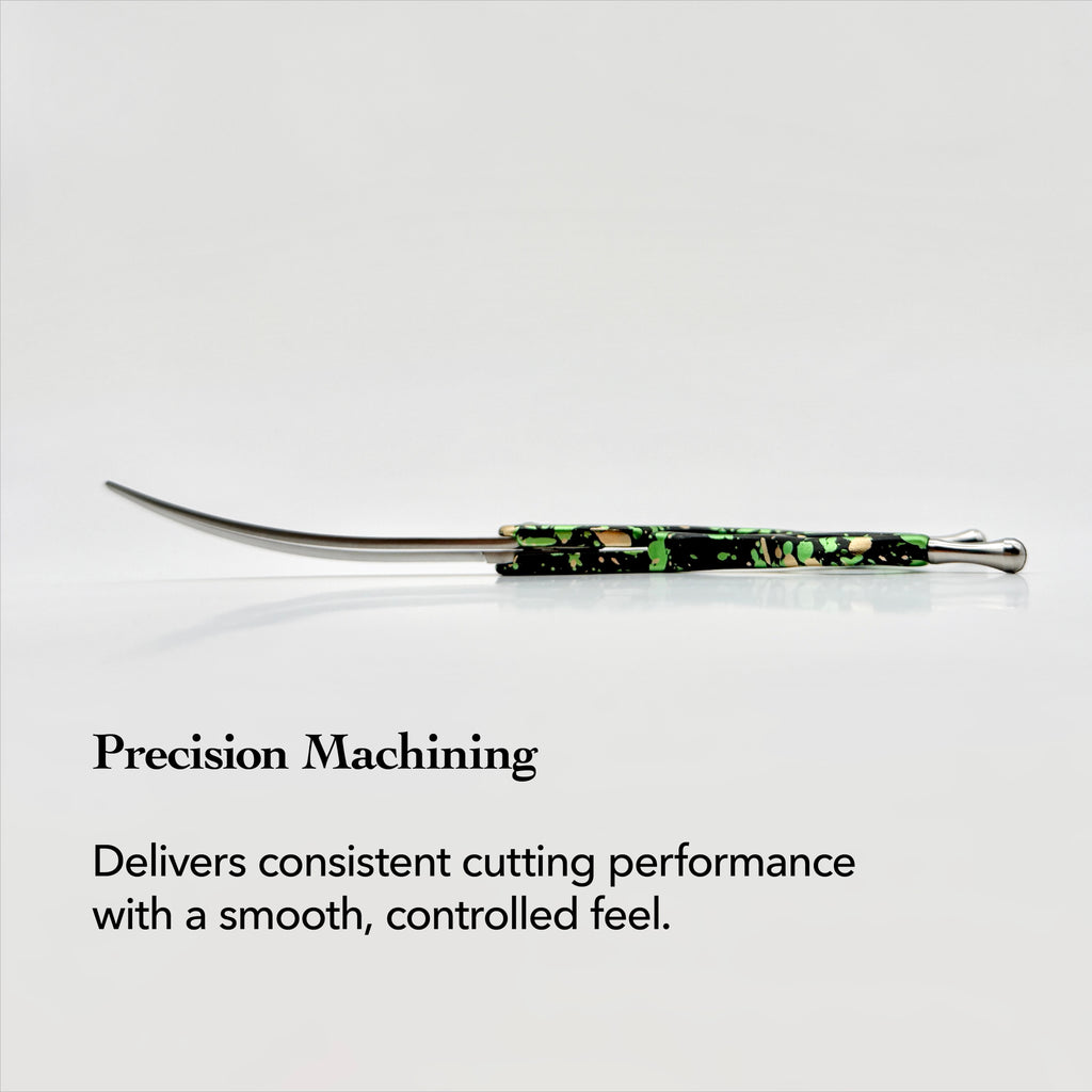 GARING 6.5” Lightweight Curved Pet Grooming Shears 15°