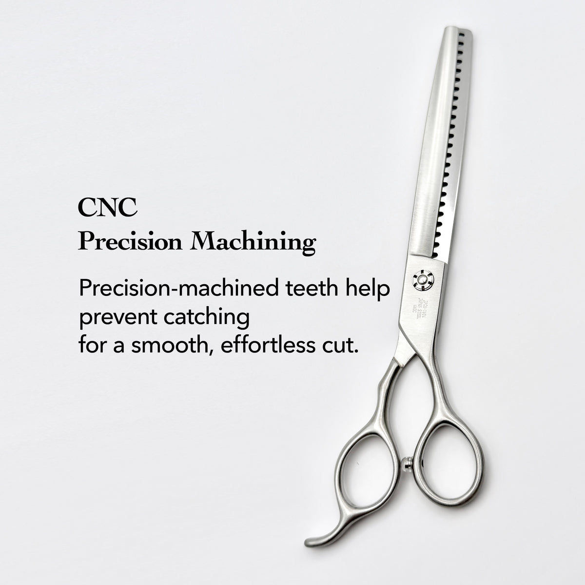 GARING 7.5” 24-Tooth Straight Chunker Pet Grooming Shears