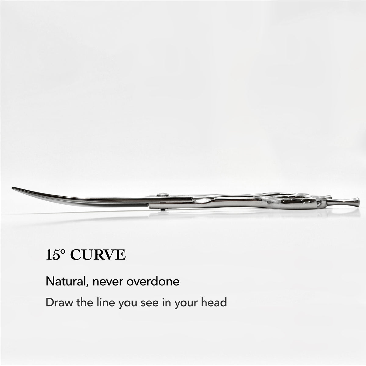 GARING 6.5” Curved Pet Grooming Shears 15°