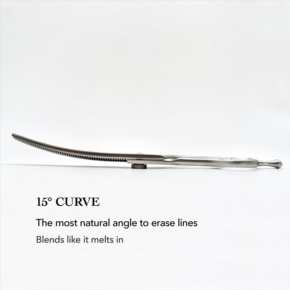 GARING 7” Curved Thinning Pet Grooming Shears 15°