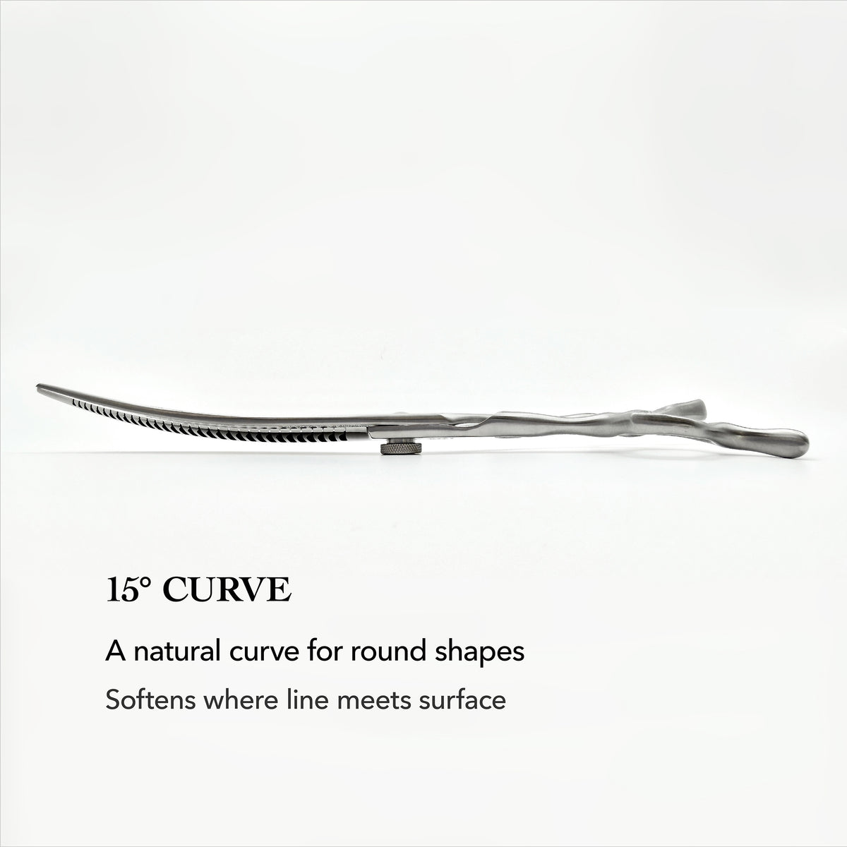 GARING 7.25” Curved Chunker Pet Grooming Shears 15°